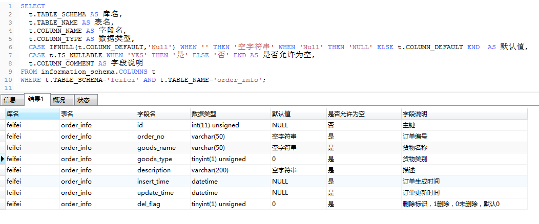 mysql加字段_mysql 字段允许为空_mysql 表字段加索引